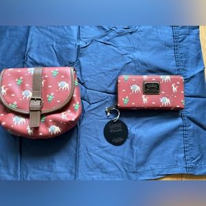 Loungefly Heart Logo Crossbody bag and Wallet - Tauros, Ponyta, Maractus